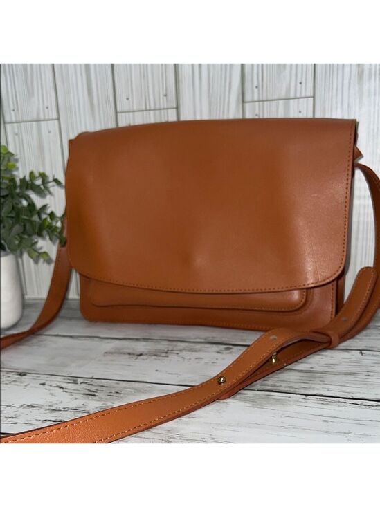 le junev Handbags - Le Junev Brown Leather Crossbody Shoulder Bag Messenger Satchel